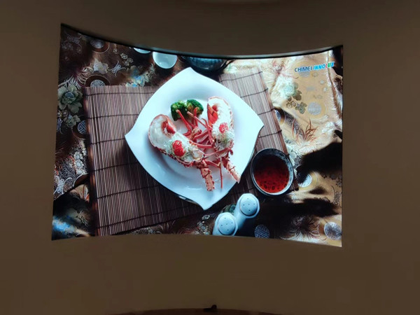 海珠室内P2.5弧形LED屏